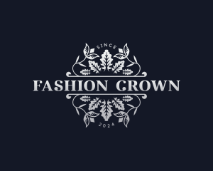 Floral Fashion Boutique logo design