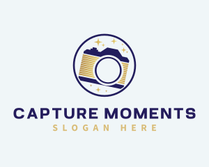 Photographer - Gallery Camera Photograph logo design
