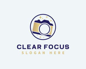Focus - Gallery Camera Photograph logo design