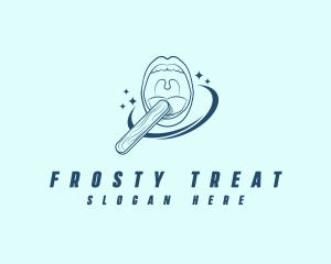 Popsicle - Dental Tongue Depressor logo design