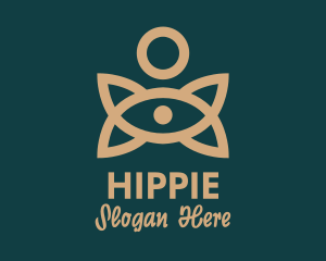 Spa - Online Yoga Eye logo design