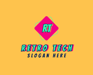 Retro Comic Brand logo design