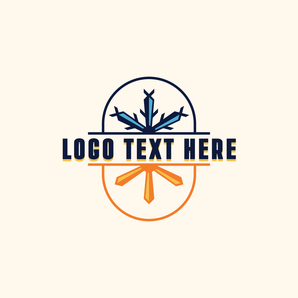 Heating Ice Cooling Logo | BrandCrowd Logo Maker