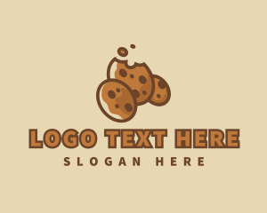 Cookie - Delicious Cookie Bite logo design