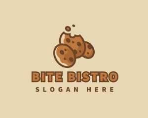 Delicious Cookie Bite logo design