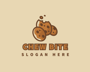 Delicious Cookie Bite logo design