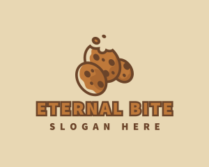 Delicious Cookie Bite logo design