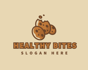 Delicious Cookie Bite logo design