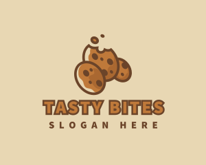 Delicious - Delicious Cookie Bite logo design