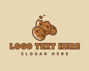 Tasty - Delicious Cookie Bite logo design