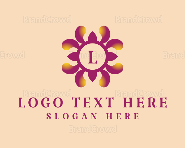 Elegant Floral Brand Logo
