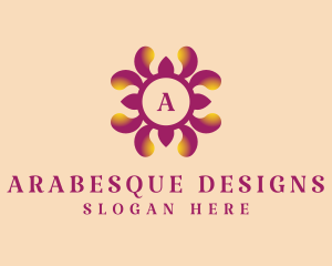 Elegant Floral Brand logo design