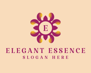 Elegant Floral Brand logo design