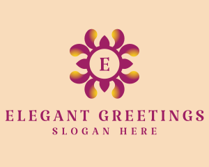 Elegant Floral Brand logo design