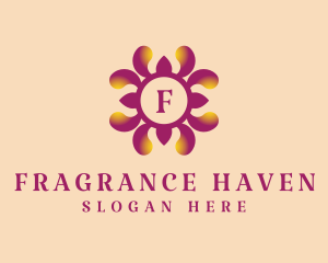 Elegant Floral Brand logo design