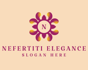 Elegant Floral Brand logo design