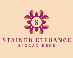 Elegant Floral Brand logo design