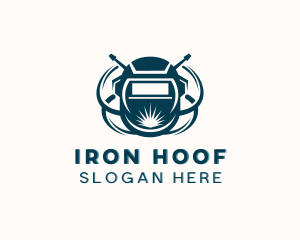 Industrial Fabrication Welder logo design