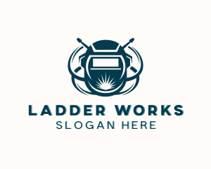 Industrial Fabrication Welder logo design