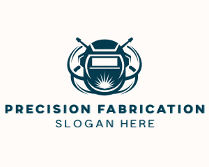 Fabrication - Industrial Fabrication Welder logo design