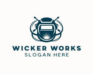 Industrial Fabrication Welder logo design