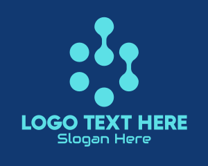 Networking - Blue Tech Company logo design