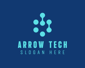 Blue Tech Company logo design