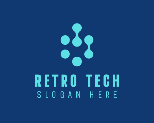 Blue Tech Company logo design