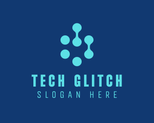 Blue Tech Company logo design