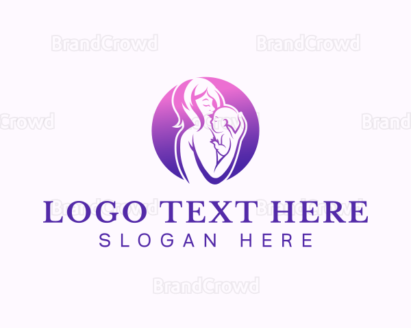 Infant Baby Mother Logo