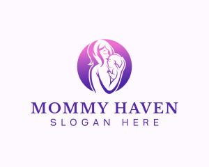 Mommy - Infant Baby Mother logo design