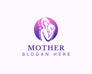 Infant Baby Mother logo design