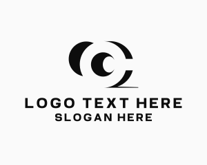 Letter C - Optical Lens Vision logo design