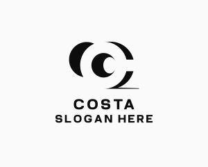 Optical Lens Vision  logo design