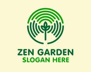 Farmer Hands Plant logo design