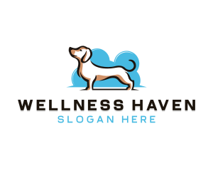 Welfare - Dachshund Pet Dog logo design