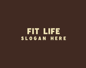 Masculine Fitness Gym logo design