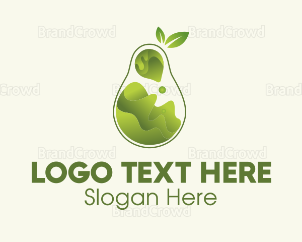 Pear Fruit Juice Logo