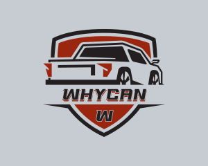Car Care - Pickup Truck Transport logo design