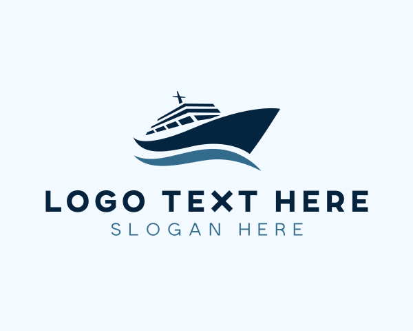 Ship - Yacht Ship Travel logo design