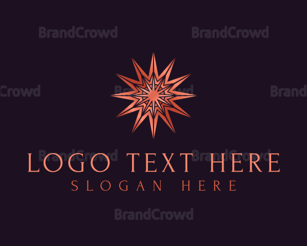 Elegant Star Mandala Logo