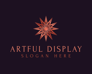 Elegant Star Mandala logo design