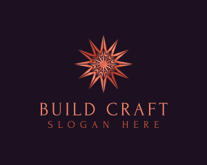 Elegant Star Mandala logo design