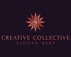 Elegant Star Mandala logo design