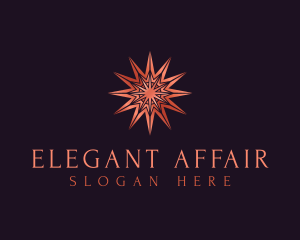 Elegant Star Mandala logo design