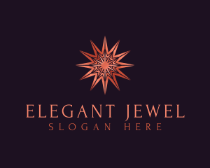 Elegant Star Mandala logo design