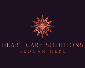 Elegant Star Mandala logo design