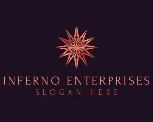 Elegant Star Mandala logo design