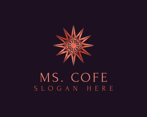 Elegant Star Mandala logo design