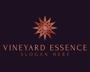 Elegant Star Mandala logo design